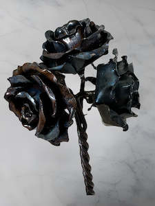 Forever Flowers: Bunch of Steel Roses