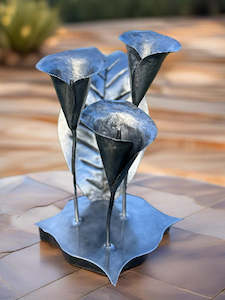 Small Sculptures: Timeless Trio of Lilies