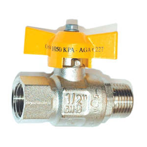 Valves: LPG Ball Valve - Male/Female
