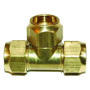 Brass Fittings: Brass Tee