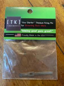 Tandem Kross Titanium firing pin for Buckmark