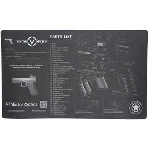 Glock Gun Cleaning Bench Mat