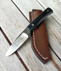 Jb Hand Made Knives: JB drop point knife small