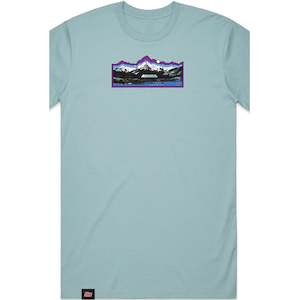 Aoraki -Pale Blue - Premium Tee