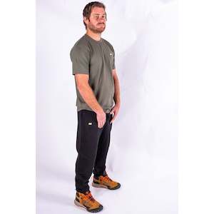 Plush Trackies -  Essentials Range -  Black - Standard Fit
