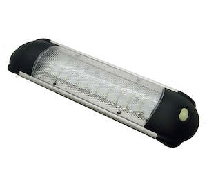 LED light, Rectangular 249 x 71mm, Black, Cool White