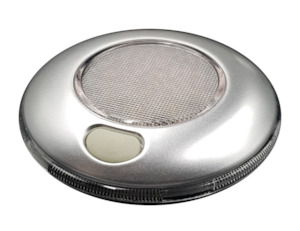Lighting: LED light, Dome 80mm, Silver, Cool White