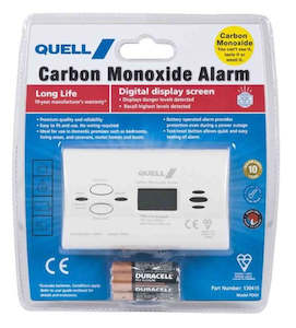 Plumbing And Gas: Quell Carbon Monoxide Alarm with digital display