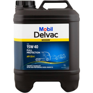 Engine Oil: Mobil Delvac Modern 15W-40 Full Protection - Diesel Engine Oil