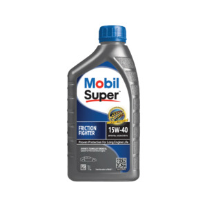 Mobil Super Friction Fighter 15W-40 - Synthetic Engine Oil 1LT