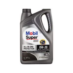Mobil Super 3000 0W-20 - Synthetic Engine Oil 5LT