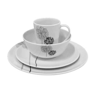 Dinnerware Set 100% Melamine 16 Piece