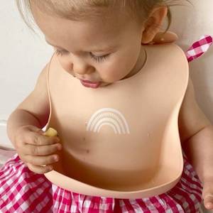 Sale: Silicone Wipe Away Bib 2 Pack