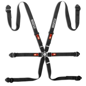 Products: Sparco Competition H-2 PD Steel 6 Point Harness