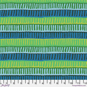 Kaffe Fassett Collective: Brandon Mably Zipper Stripe - Green