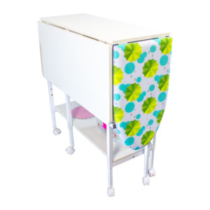 Emma Sewing & Cutting Table White