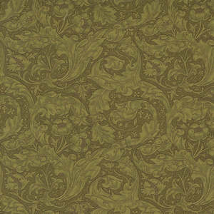 Barbara Brackman Morris Manor Bachelor's Button - Sage