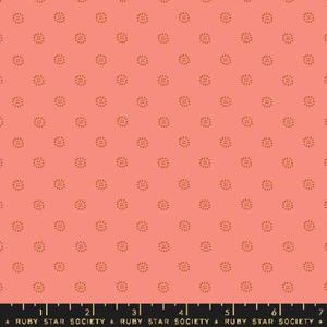 Ruby Star Society Favorite Flowers Stamped Flower - Dark Melon