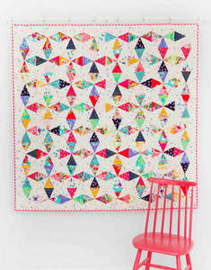 Classes: Foundation Paper Piecing - Graffiti Quilt by Tied with a Ribbon Class