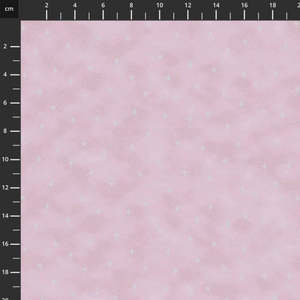 Stof We Love Christmas Stars and Spotty Pink Silver
