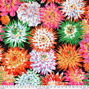 Fabric: Philip Jacobs Cactus Dahlia - Contrast