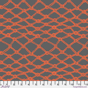 Kaffe Fassett Collective: Brandon Mably Nets - Grey