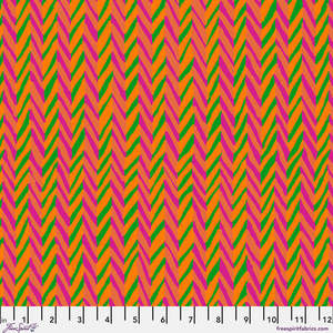 Kaffe Fassett Collective: Brandon Mably Herringbone Stripe - Orange