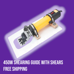 Carver: 450W Rug Shearing machine & Guide | Free Shipping
