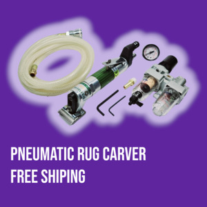 Carver: Pneumatic Carpet Carving Machine | Free Shipping