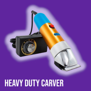 Acrylic: Heavy Duty 250W Rug Carving Tool (Wool, Acrylic) | Pre- Order Ships approx. Dec 22nd, 2025