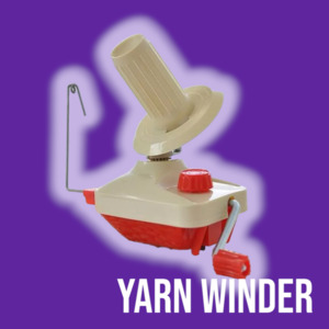 Acrylic: Hand Operated Yarn Winder | Pre- Order Ships approx. Dec 22nd, 2025