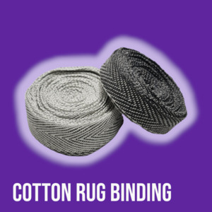 Rug Binding: Iron-On Professional Rug Binding
