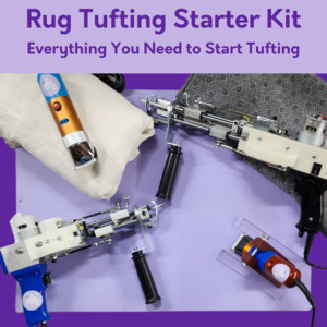 Premium Customizable Rug Tufting Starter Kit – Complete Studio Set