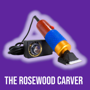 Rug Carver: Rosewood Rug Carving Tool