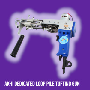 Tufting Gun: The Original AK - II Rug Tufting Loop Pile Machine | Free Shipping