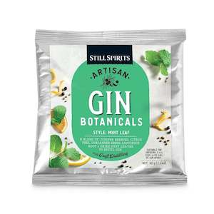 Still Spirits Gin Botanicals Mint Leaf Gin