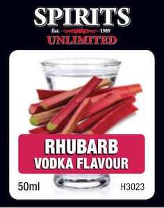 Spirits Unlimited Fruit Vodka - Rhubarb - 50ml