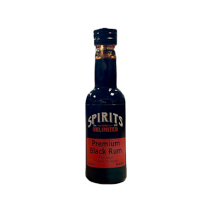 Spirits Unlimited: Spirits Unlimited Premium Black Rum - 50ml