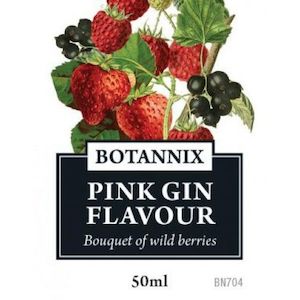 Botannix Gin: Spirits Unlimited Botannix Pink Gin Flavour - 50ml
