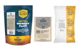 Mangrove Jacks Extract Recipe Kits: Mangrove Jack's James Boag's Premium Lager Clone (warm fermentation 20℃)
