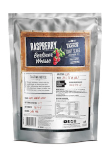 Mangrove Jacks Something Different Beers: Mangrove Jack's Craft Series Raspberry Berliner Weisse - 2kg
