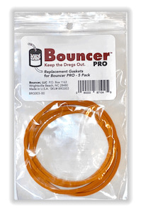 Beer Filters: Bouncer Filter - Pro  - Replacement Gaskets 5 Pack
