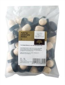 Vintners Harvest: Vintner's Harvest Plastic Top Colmate Corks 29x20mm, Bag 30