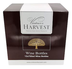 Vintners Harvest: Vintner's Harvest Wine Bottles, 12 x 750ml Green Claret