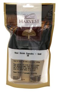 Vintner's Harvest Heat Shrink Capsules - Gold x 30
