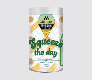 Muntons Beer Kits: Muntons Taproom Series Belgian Wit Squeeze The Day 1.5kg