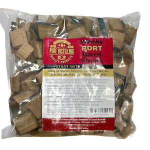 Spirit Flavours 1: Pure Distilling Whisky Port Barrel Chunks 500g