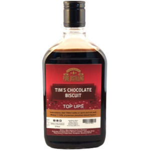 New: Pure Distilling Tim's Chocolate Biscuit Top Ups 375ml