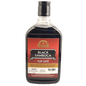 Pure Distilling Black Sambuca Top Ups 375ml