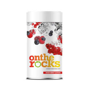 New: On The Rocks Cider Mixed Berry